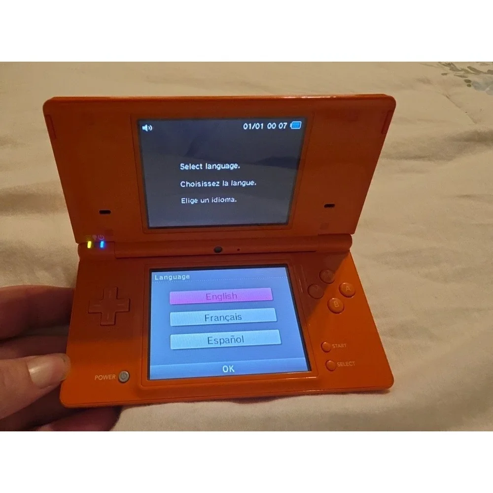 Nintendo DSi Orange handheld system Console